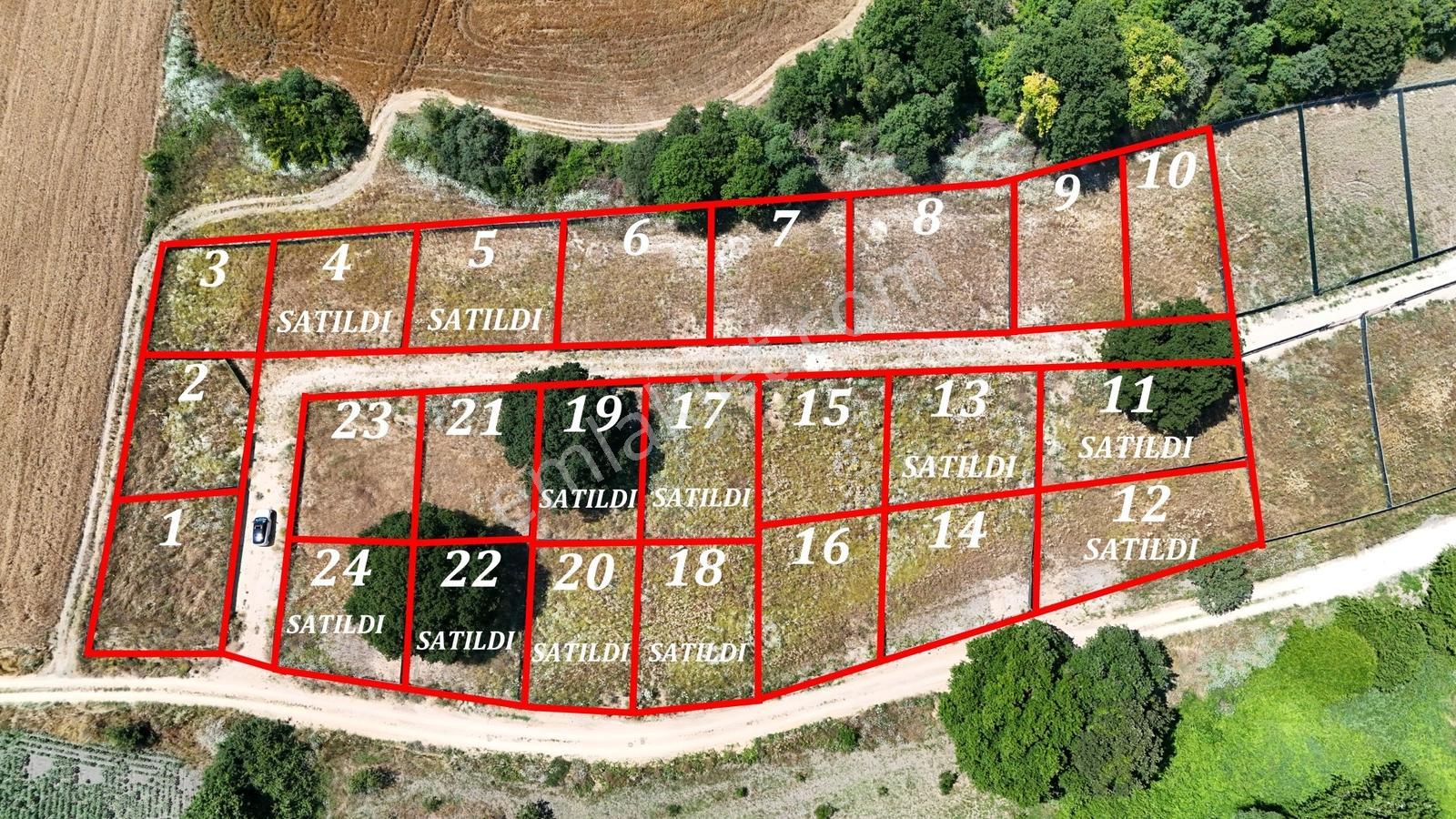 Mudanya Hançerli'de 292m² Hisseli Bahçe - Doğayla Baş Başa! - Görsel 7