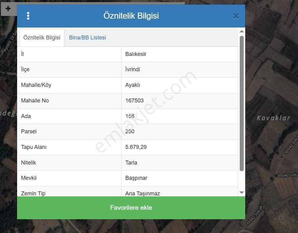 Balıkesir İvrindi Ayaklı'da Yatırımlık Arazi - Görsel 2