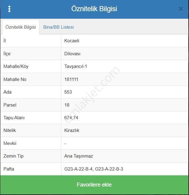 Dilovası Tavşancıl'da Deniz Manzaralı Yatırımlık Arazi - Görsel 2