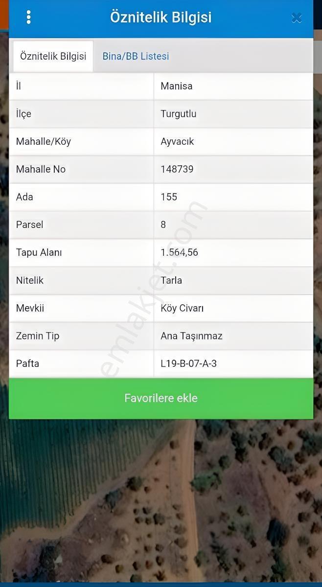 Nova'dan Ayvacık'ta 1564 M2 Kirazlık Bahçesi - Görsel 6