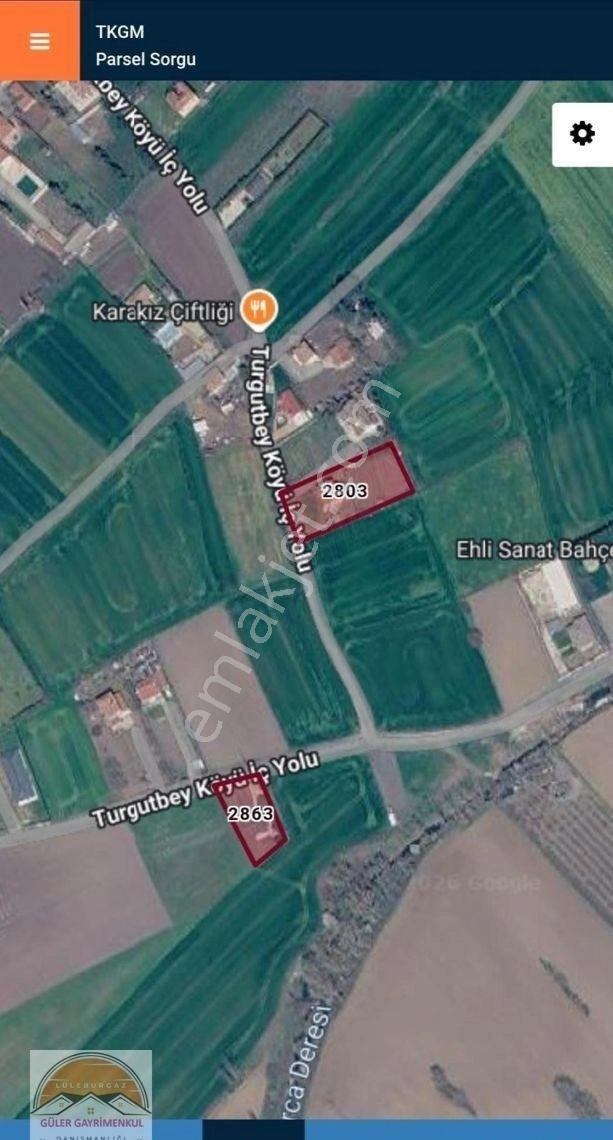 Lüleburgaz Turgutbey Köyünde Satılık Arsa - Görsel 12