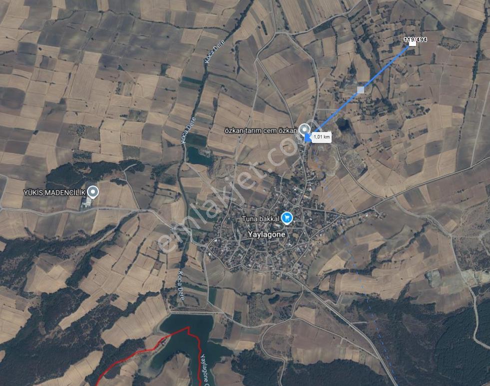 Tekirdağ Malkara Yaylagöne Mah. Satılık Tarla - Görsel 4