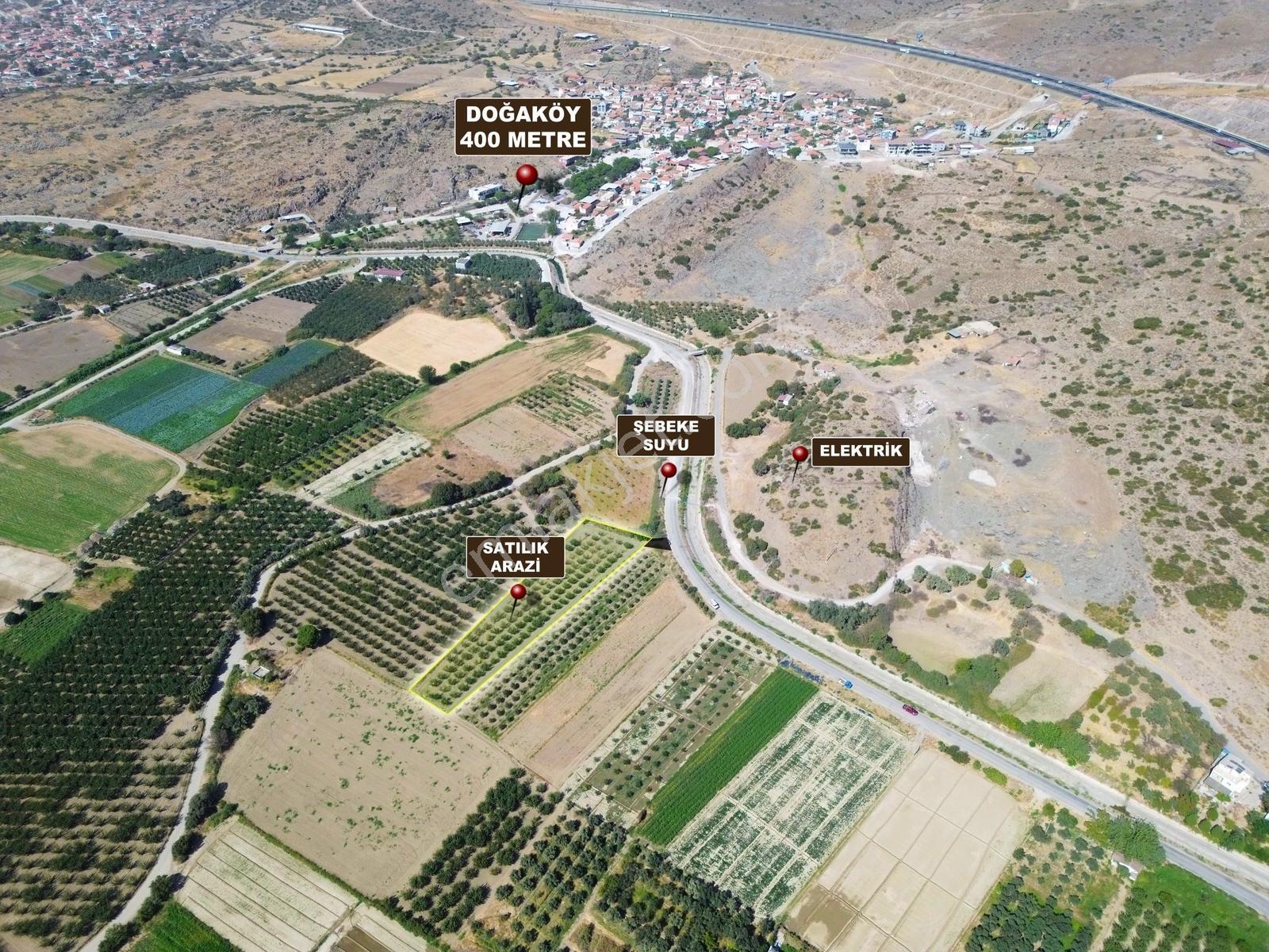Doğaköy'de Satılık 2946m2 Kayısı Bahçesi Anayola Cepheli - Görsel 13