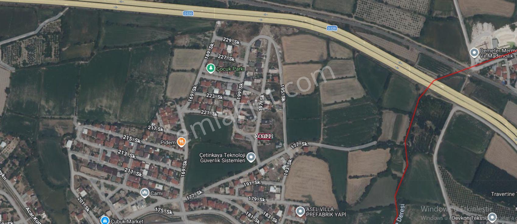 Denizli Pamukkale Akhanda 2 Kat İmarlı Müstakil Parsel!
