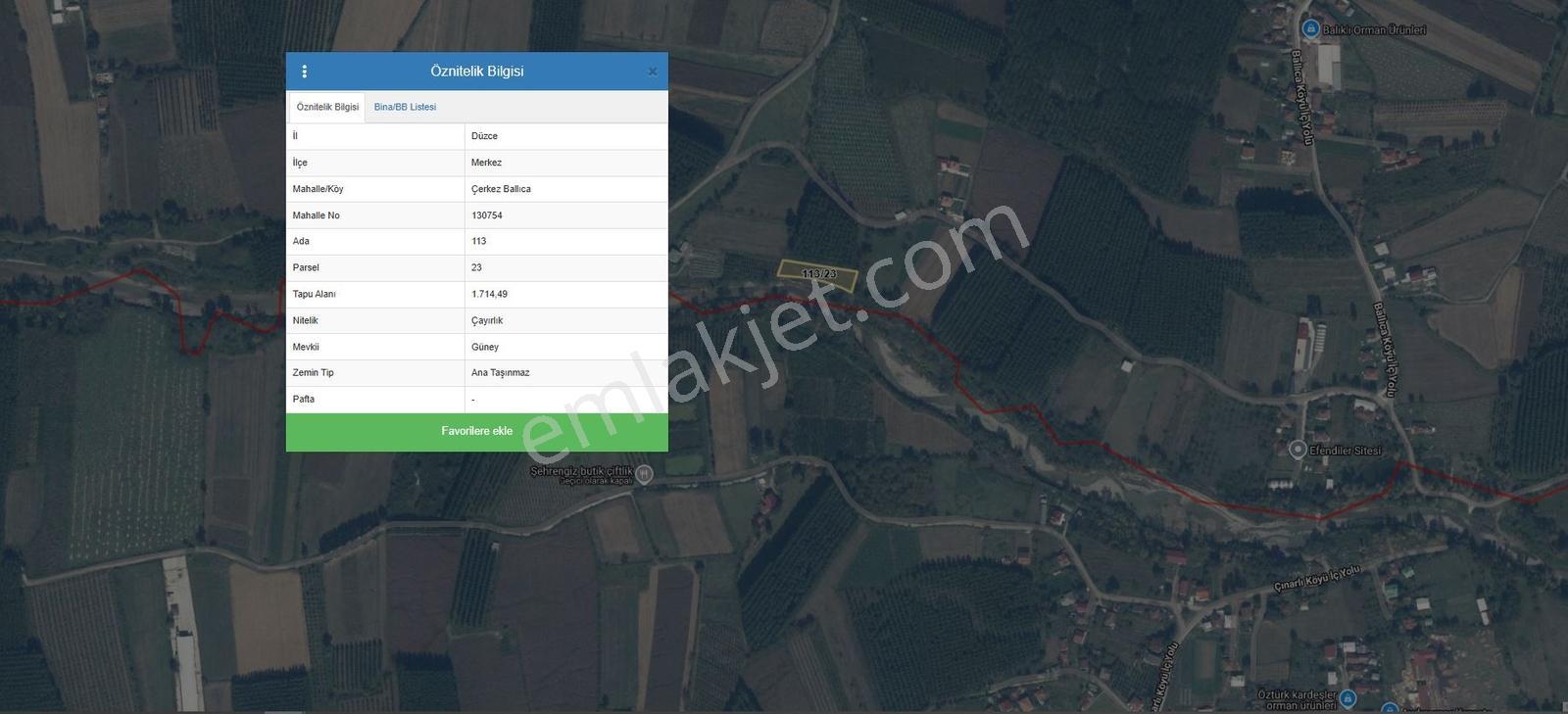 Kw Metsa'dan Düzce Merkez Çerkez Ballıca'dan Satılık Arsa - Görsel 10