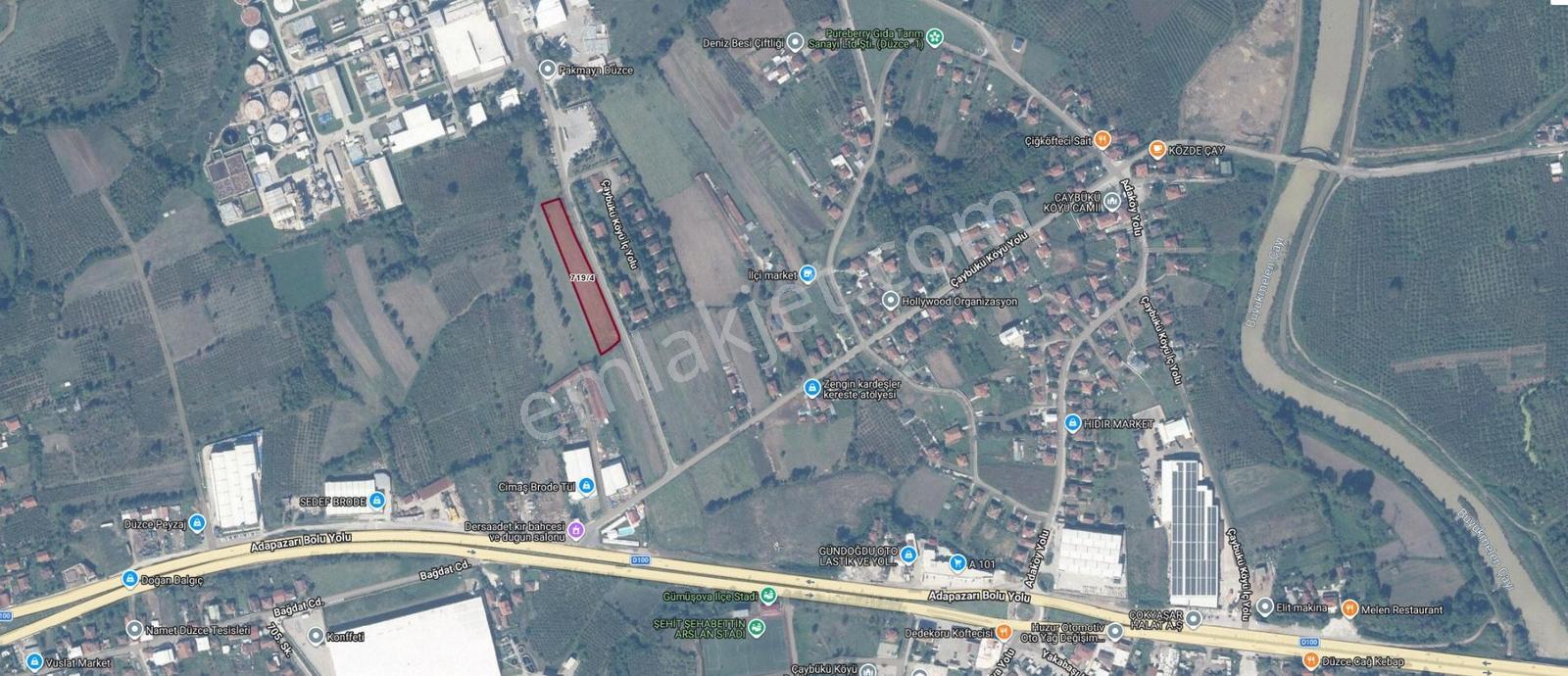 Kw Metsa'dan Gümüşova Pakmaya Önü 4.989 M² Satılık Arsa - Görsel 5