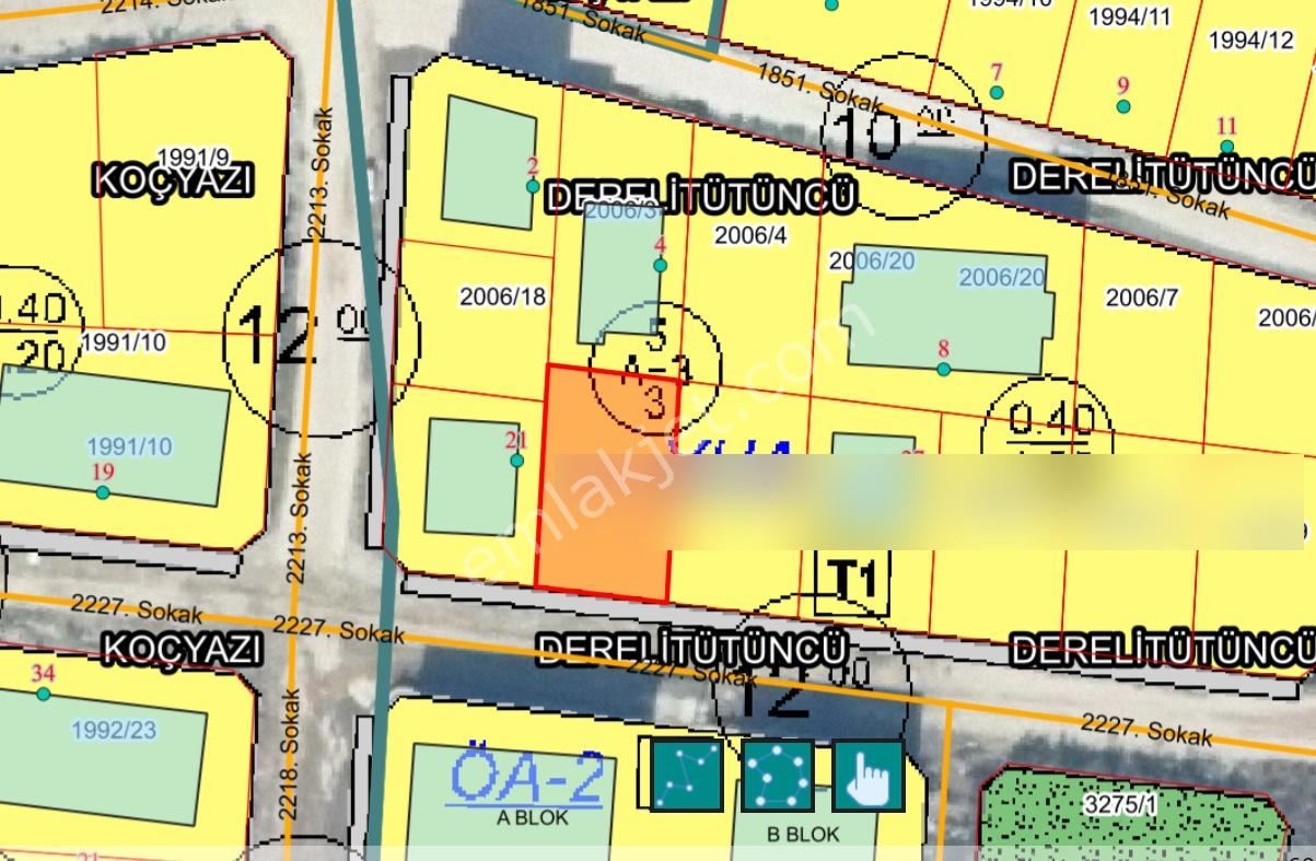 Kw Metsada Dereli Mah 3 Kat İmarlı Satılık Müstakil 436 M2 Arsa - Görsel 3