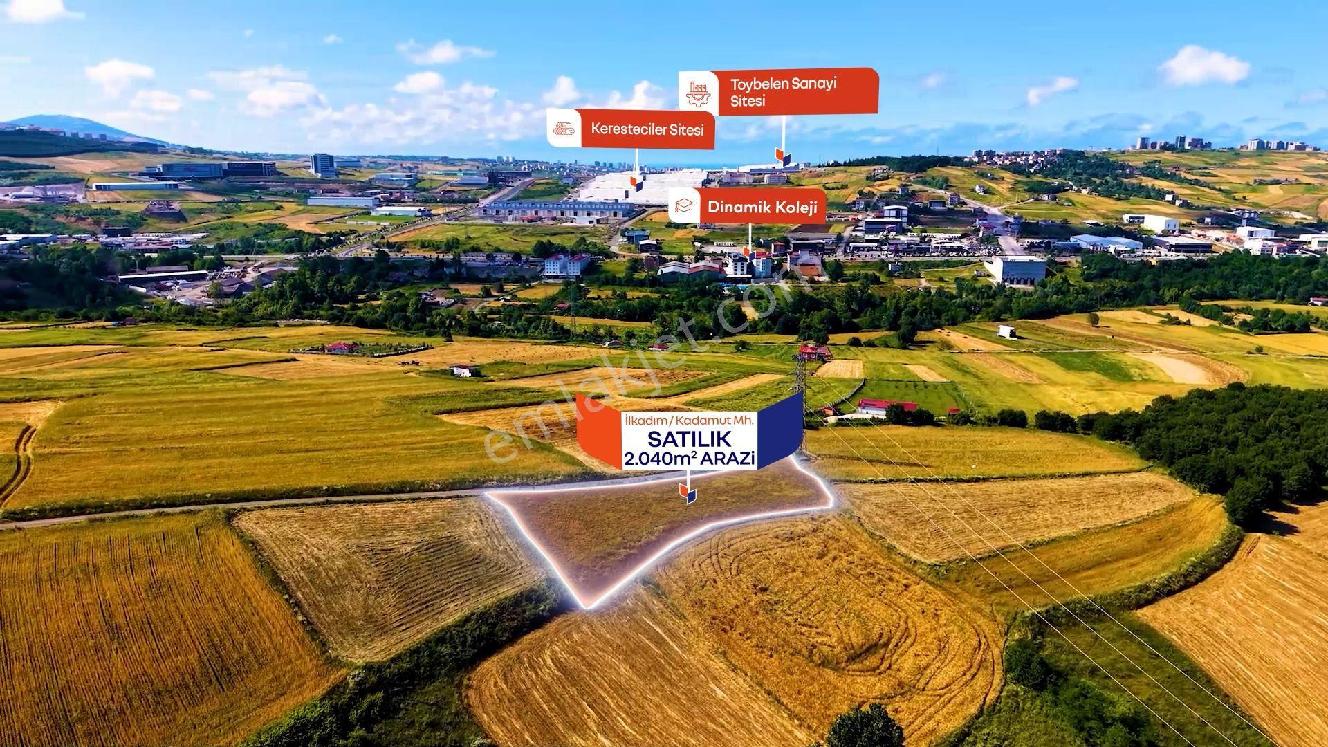 Kadamut 2039 M2 İmar Planında Yola Cephe Satılık Tarla - Görsel 5