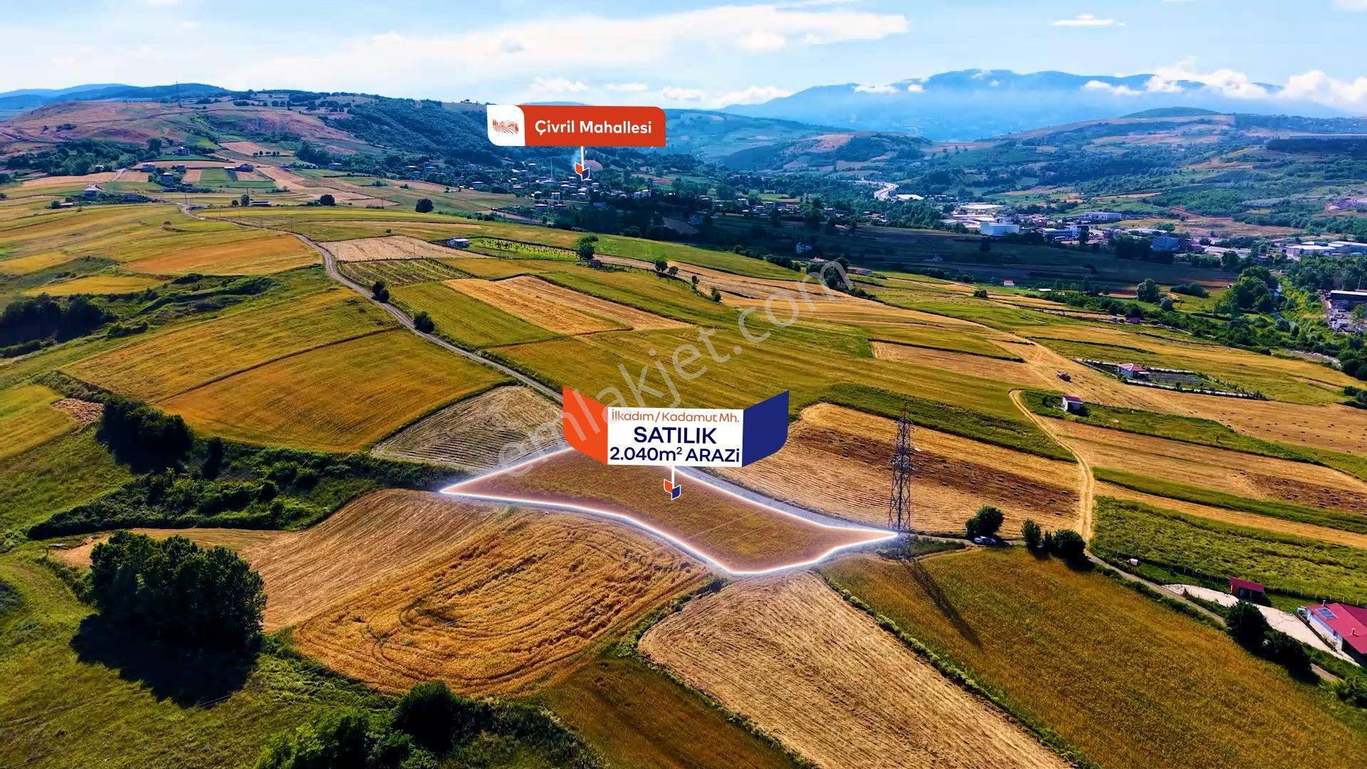 Kadamut 2039 M2 İmar Planında Yola Cephe Satılık Tarla - Görsel 11