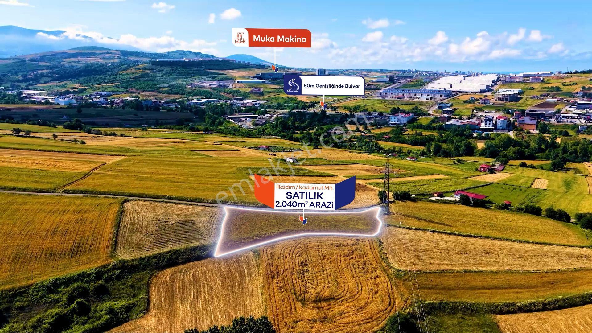 Kadamut 2039 M2 İmar Planında Yola Cephe Satılık Tarla - Görsel 8
