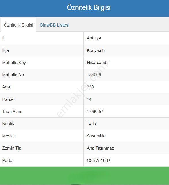 Konyaaltı Hisançandır Satılık Arsa - Görsel 31