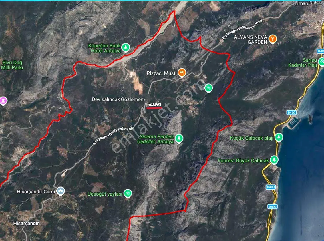Konyaaltı Hisançandır Satılık Arsa - Görsel 32