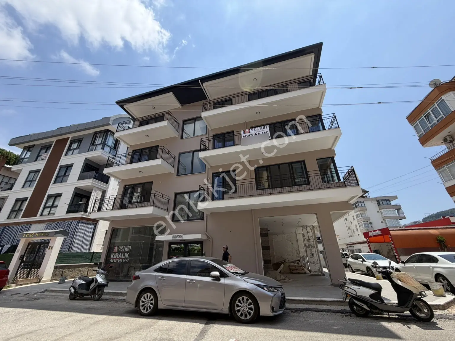 Yetkin’den Saray Mah.3+1 150m2 Denize 100mkiralık Daire