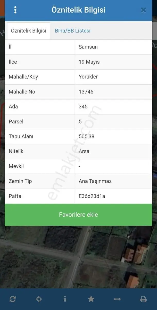 Tapugo'dan Samsun 19 Mayıs Yörüklerde Denize Yürüme Mesafesinde