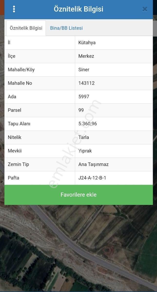 Asel'den 1.organize Sanayi Yolu Üzeri İmara Sınır 5.360 M2 Tarla - Görsel 6
