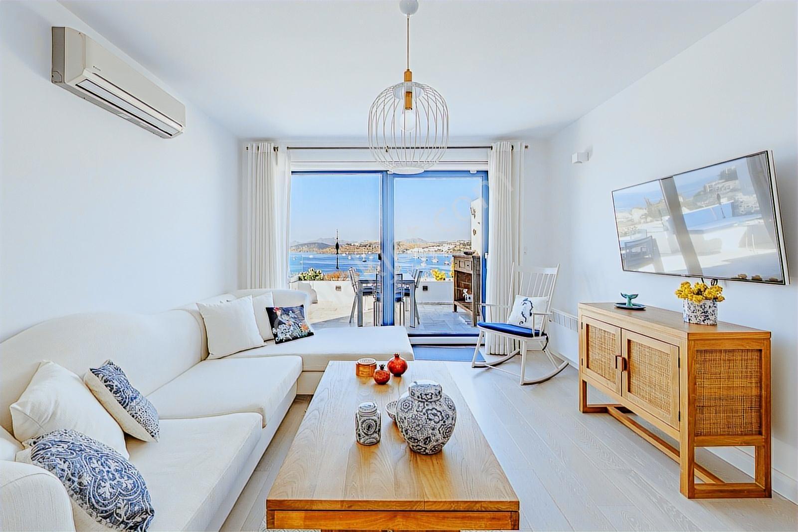 Bodrum Kumbahçe'de Satılık Marina, Kale Ve Kos Manzaralı Villa - Görsel 14