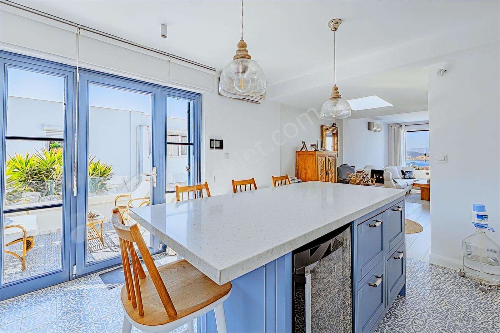 Bodrum Kumbahçe'de Satılık Marina, Kale Ve Kos Manzaralı Villa - Görsel 44