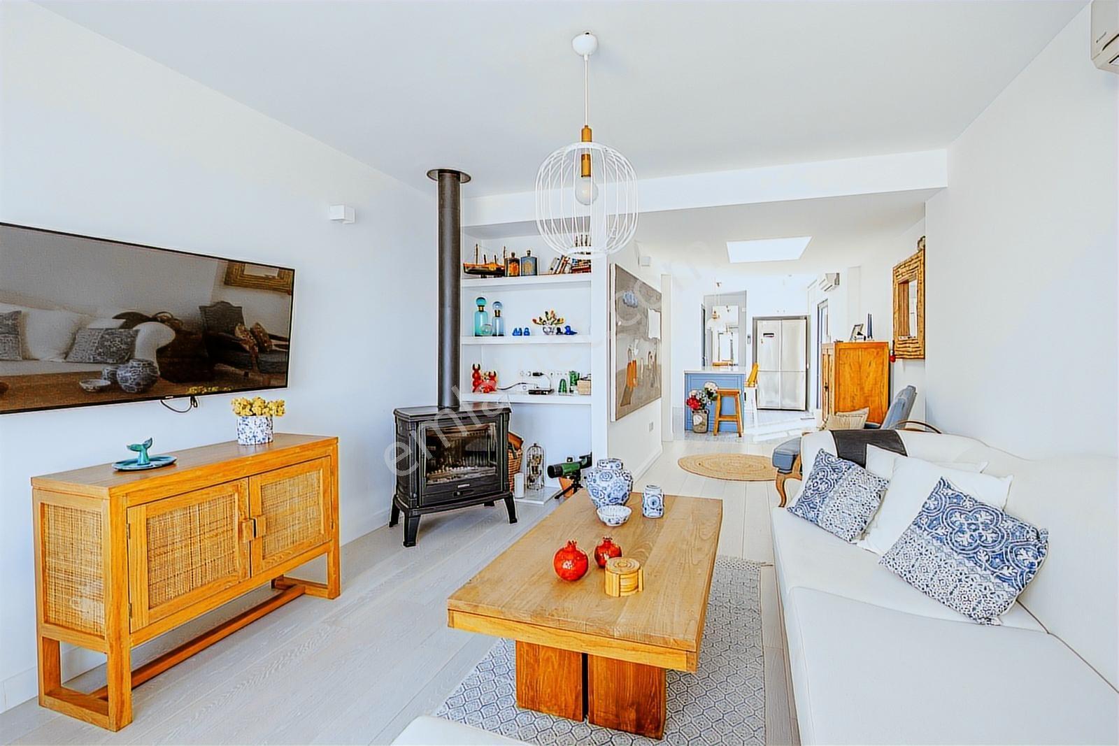 Bodrum Kumbahçe'de Satılık Marina, Kale Ve Kos Manzaralı Villa - Görsel 46