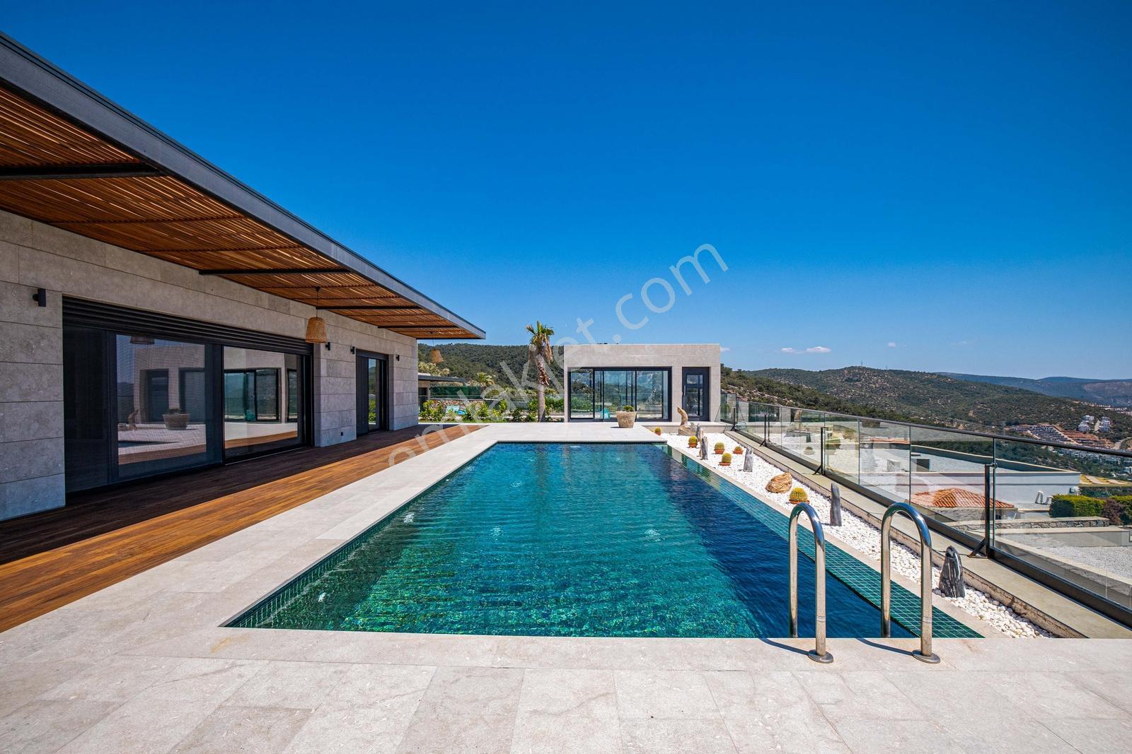 Bodrum Konacık Tek Kat Lüks Villa Müstakil Havuz Ve Manzara - Görsel 19