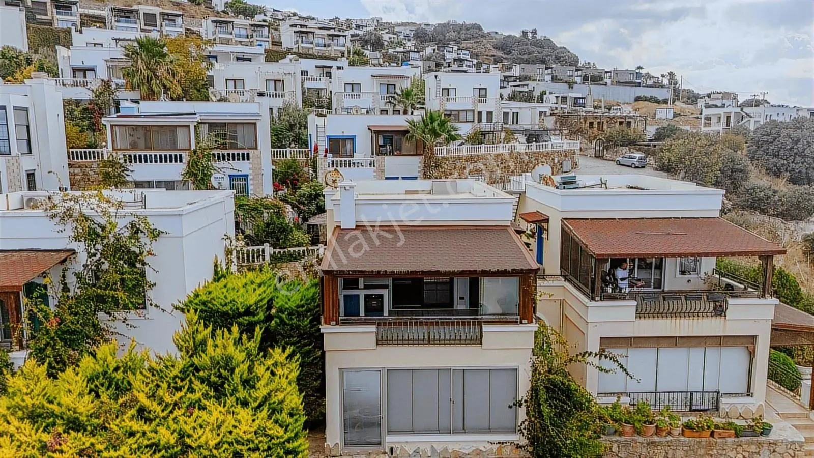 Gümüşlük Jasmine Residence'da! 80 M² Özel Teraslı, Şömineli 2+1 - Görsel 20