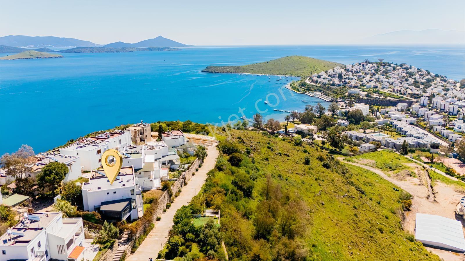 Bodrum Kargı Koyu'nda Muhteşem Manzaraya Sahip Tripleks Villa - Görsel 5