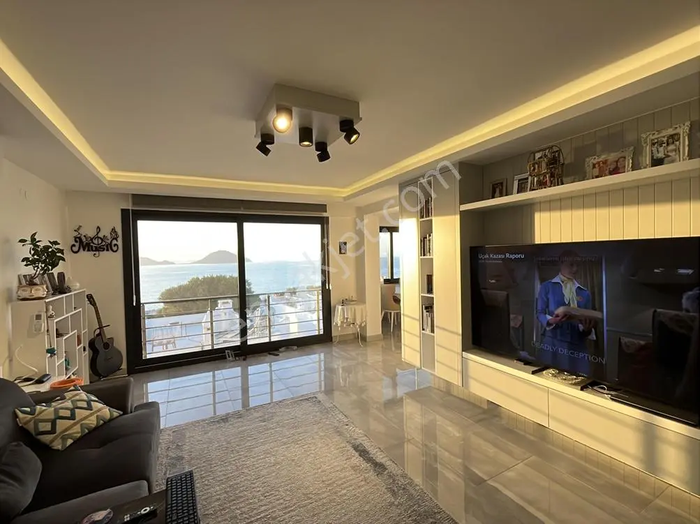 Turgutreis'de Deniz Manzaralı Full Eşyalı 3+1 Kiralık Daire - Görsel 2