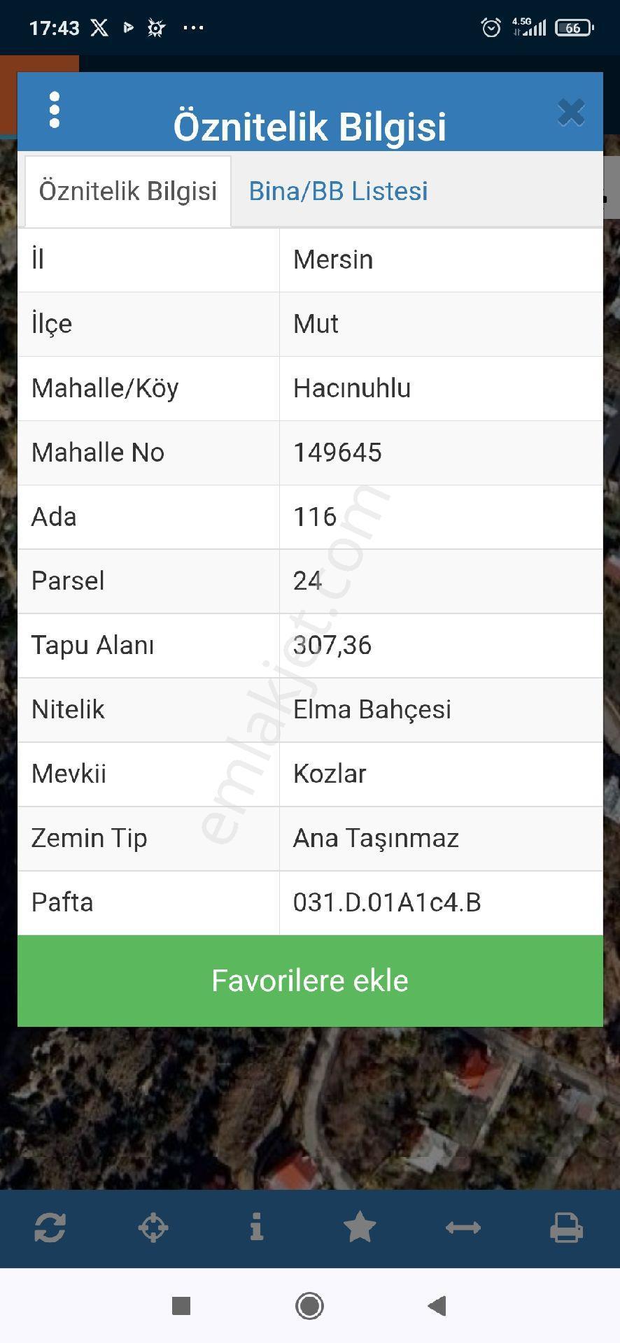 Kozlarda Satılık Parsel - Görsel 2