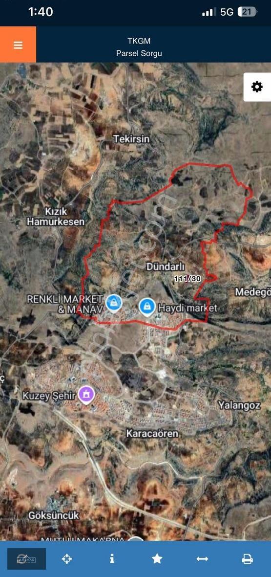 Dündarlı Da Kuzeyşehır Etaplarının Yanında Yatırımlık 5.730 M2 - Görsel 3