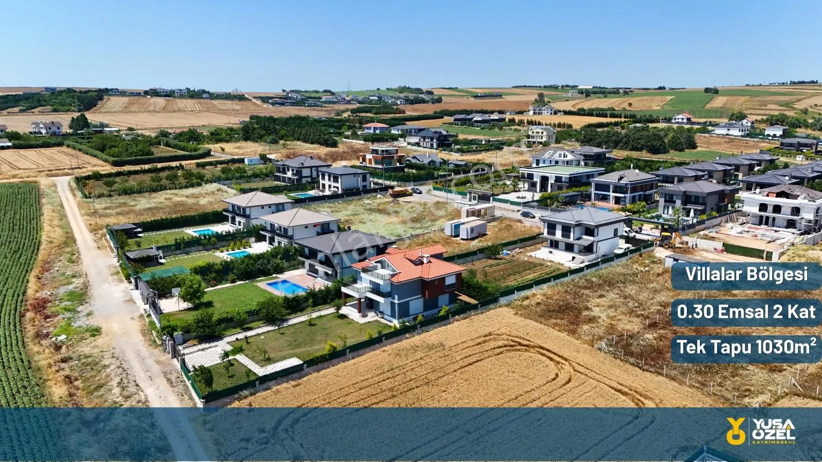Silivri Ortaköyde Cadde Cephe Tek Tapu Villa Parseli - Görsel 5