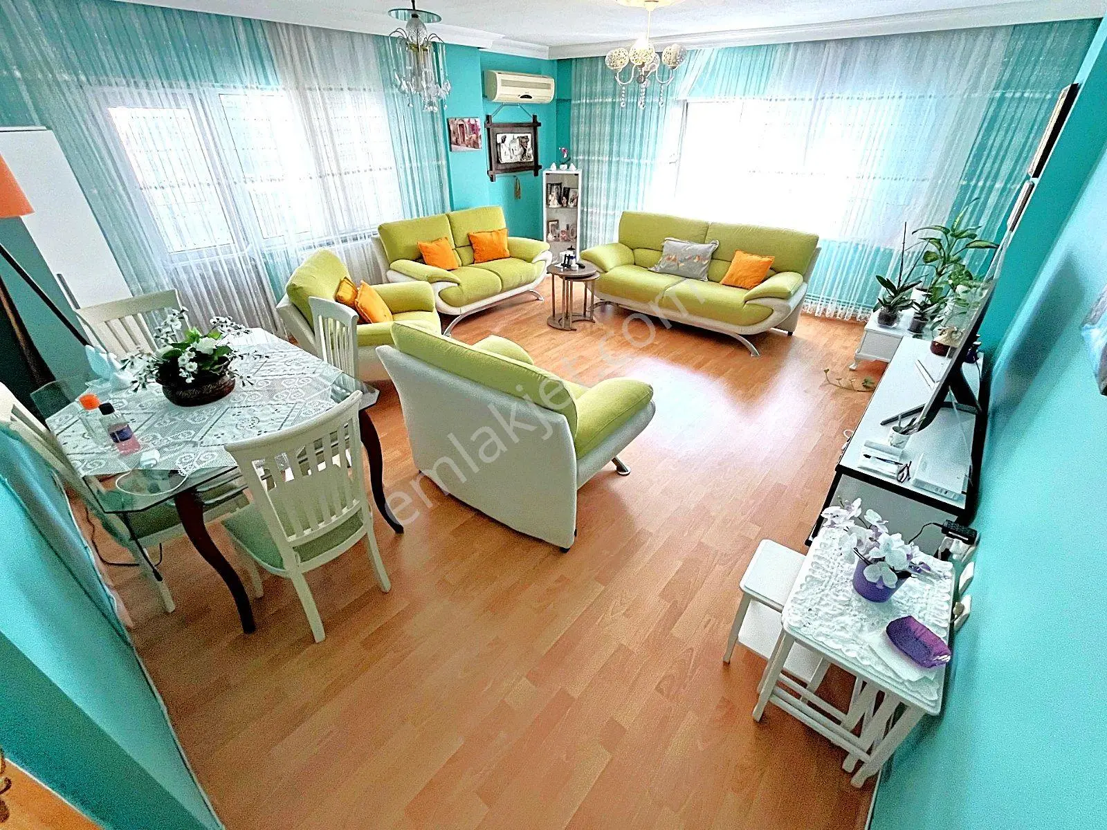 Aktif'ten Akçay'da Ön Cephe Masrafsız Doğalgazlı Satılık Ayrı Mutfaklı Geniş Kullanımlı 2+1daire - Görsel 35