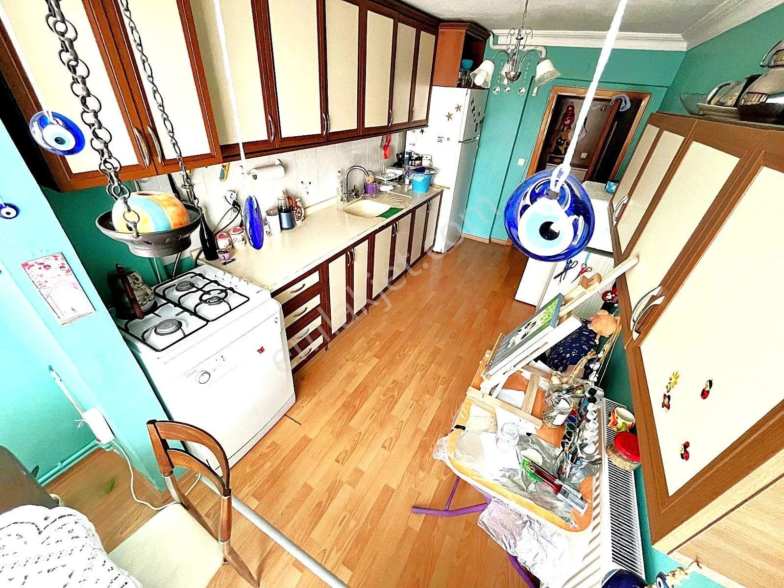 Aktif'ten Akçay'da Ön Cephe Masrafsız Doğalgazlı Satılık Ayrı Mutfaklı Geniş Kullanımlı 2+1daire - Görsel 23