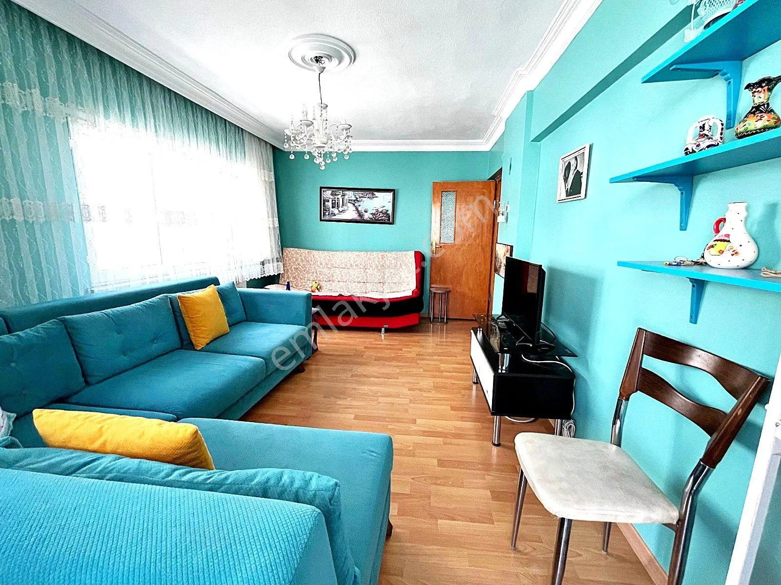 Aktif'ten Akçay'da Ön Cephe Masrafsız Doğalgazlı Satılık Ayrı Mutfaklı Geniş Kullanımlı 2+1daire - Görsel 20