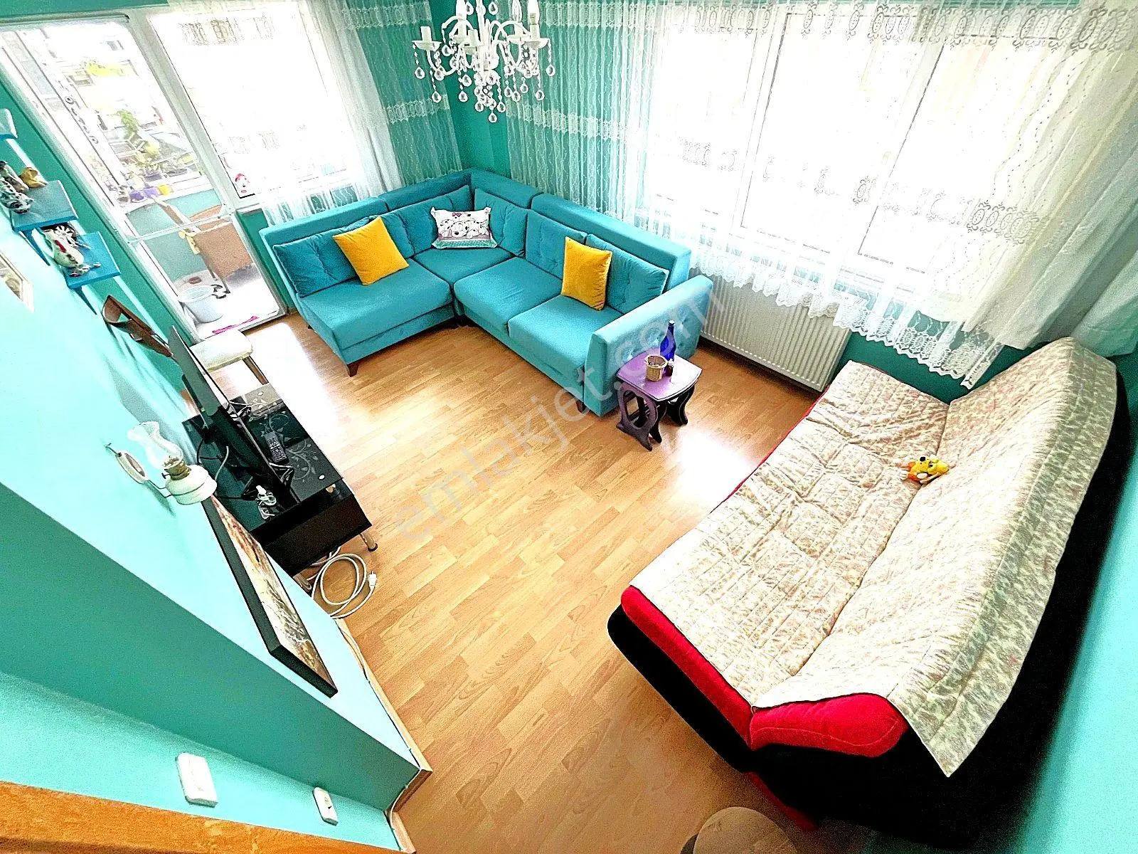 Aktif'ten Akçay'da Ön Cephe Masrafsız Doğalgazlı Satılık Ayrı Mutfaklı Geniş Kullanımlı 2+1daire - Görsel 26