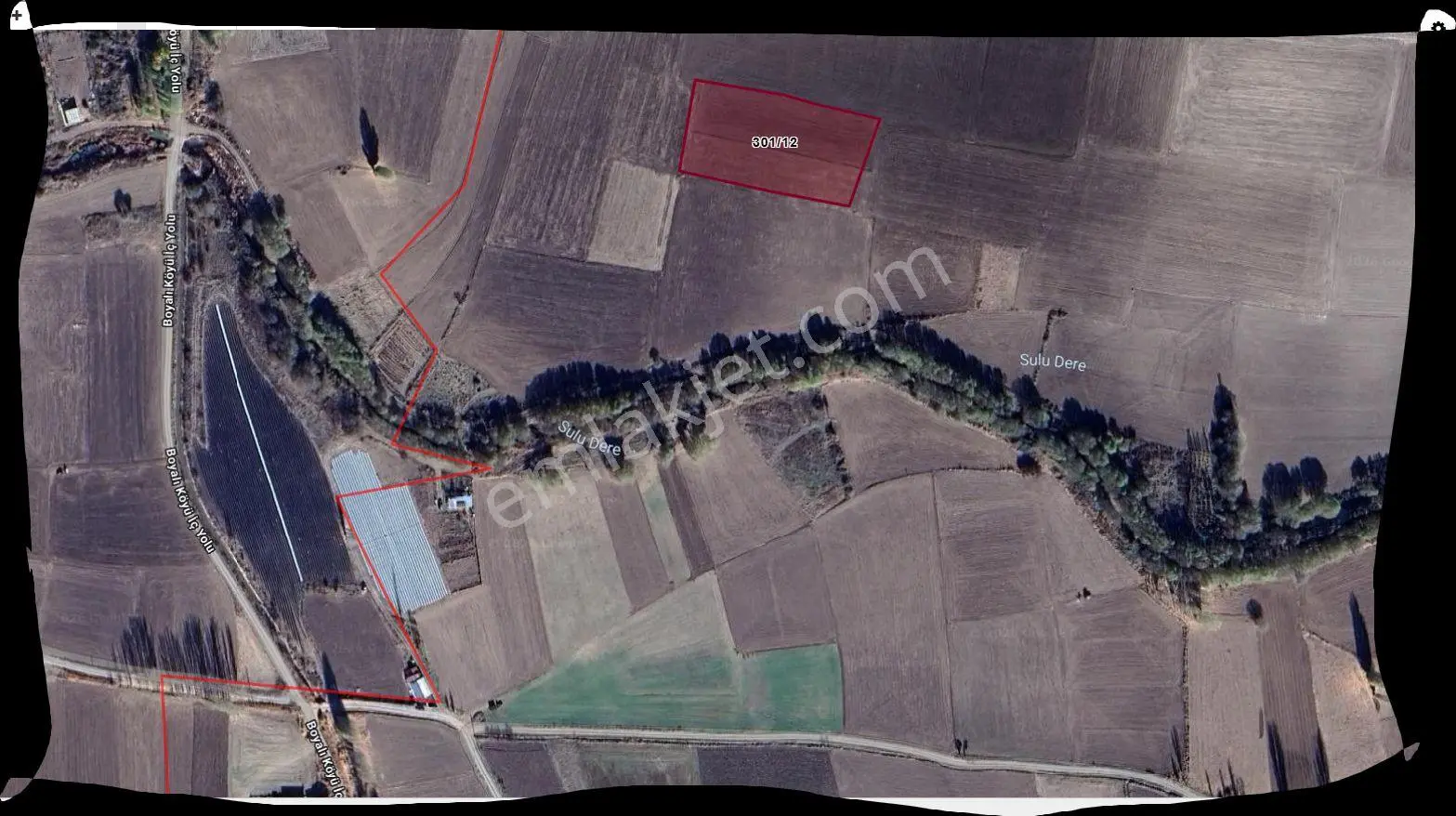 Özpınar,dan Bostandere'de Irmağa 50 Metre Sulu Tarla 4432 M² - Görsel 4
