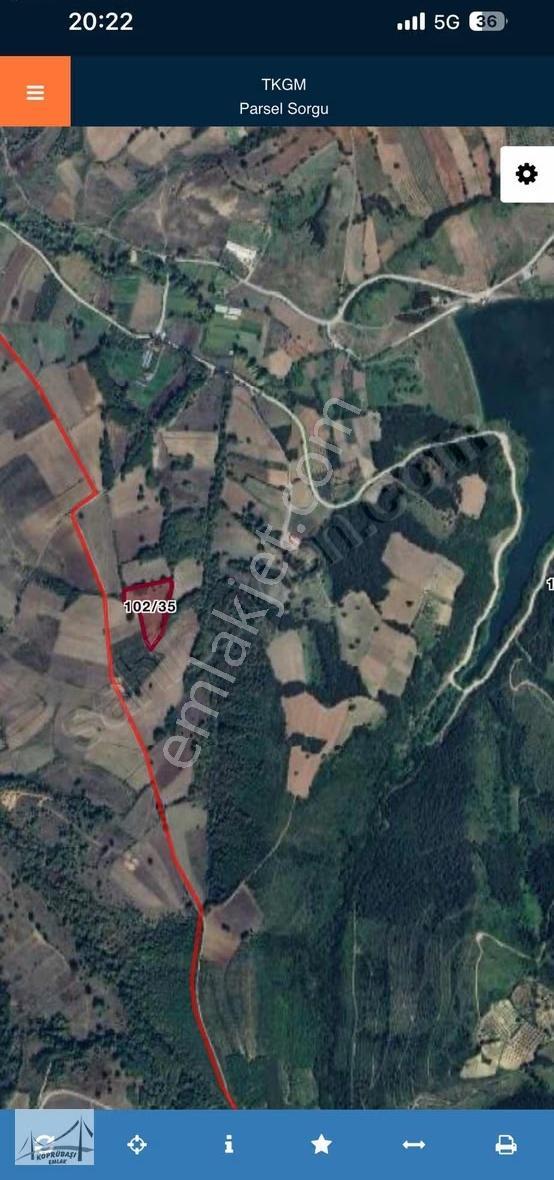 Köprübaşı Emlaktan Satılık Çamdibi Köyünde 11.675m2 Tarla - Görsel 2