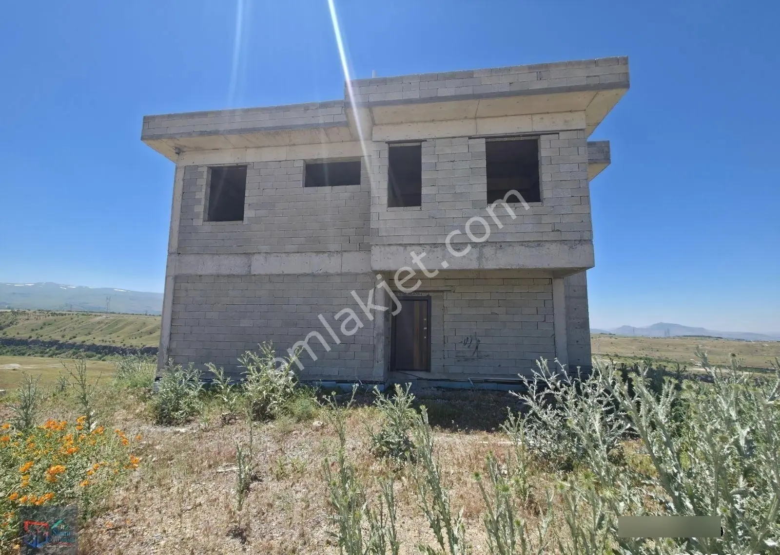 Sinan Gayrimenkulden Kaba İnşaatı Tamamlanmış Satılık Villa - Görsel 2