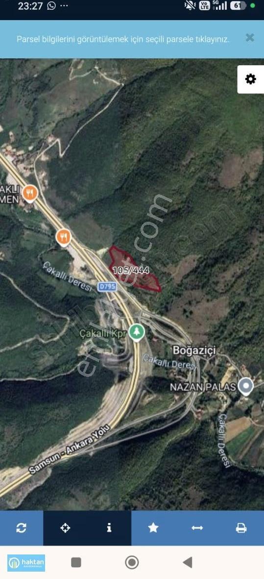 Samsun Kavak Boğaziçinde Ana Yola Cephe 24.000 M2 Satılık Arsa - Görsel 3