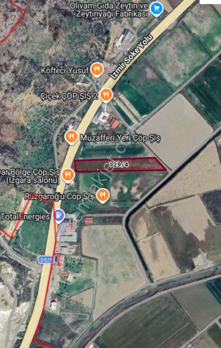 Söke'de Anayola Sıfır Satılık Tarla 10,727 M²