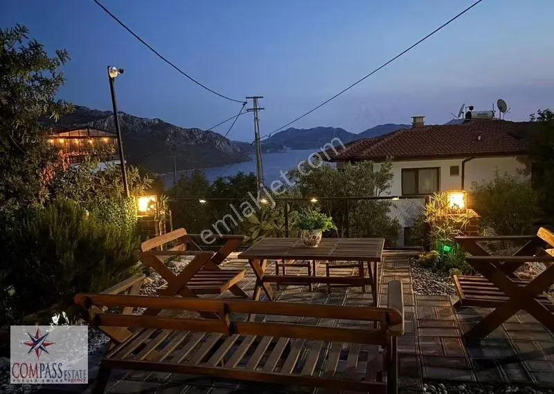 Marmaris Sögüt'te Harika Deniz Manzarasına Sahip Müstakil Ev