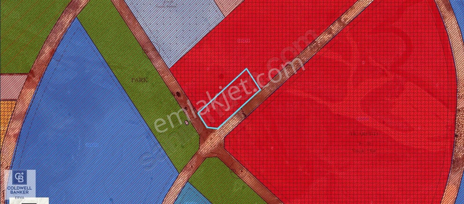 Gölbaşı Halaçlıda Ticari İmarlı 1 Emsal Satılık Arsa - Görsel 4