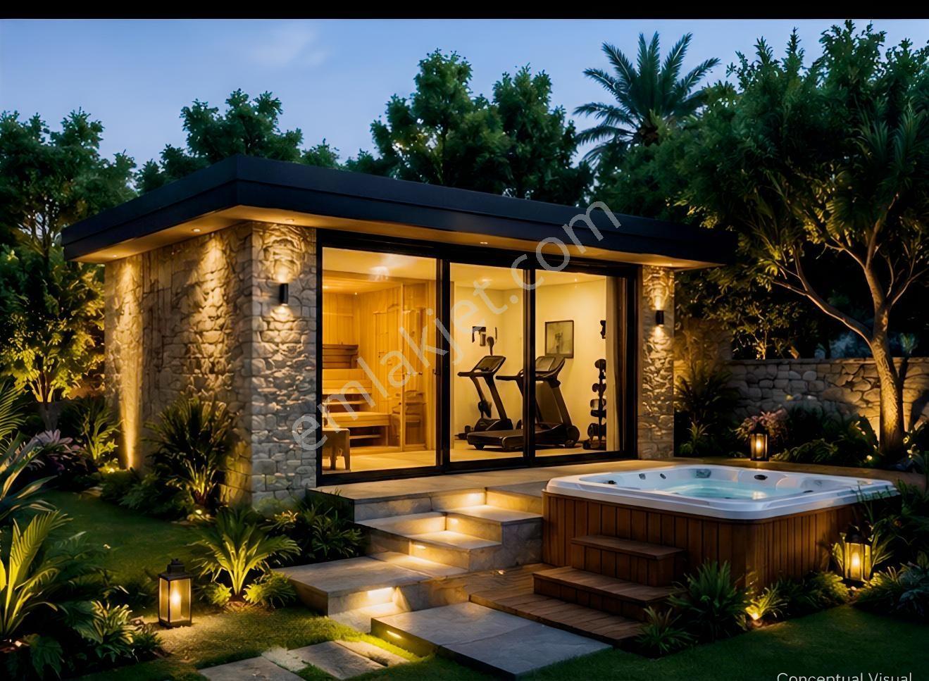 Bodrum Regnum Golf Country Yanı 1000m2 Bahçe Özel Havuzlu Villa - Görsel 8