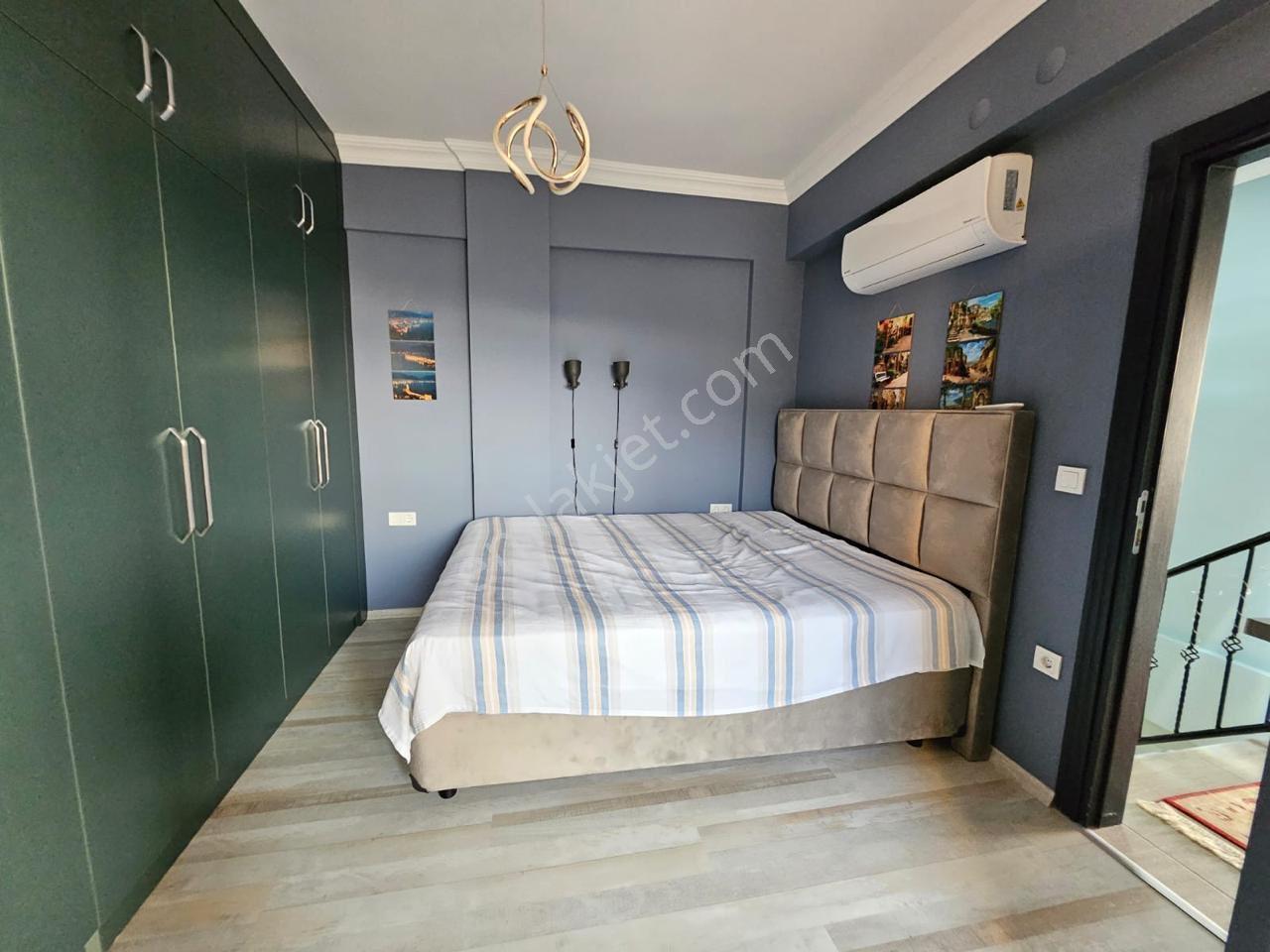 Alanya Keşeflide Panoramik Manzaralı Eşyalı Kiralık 3+1 Müstakil Ev - Görsel 20