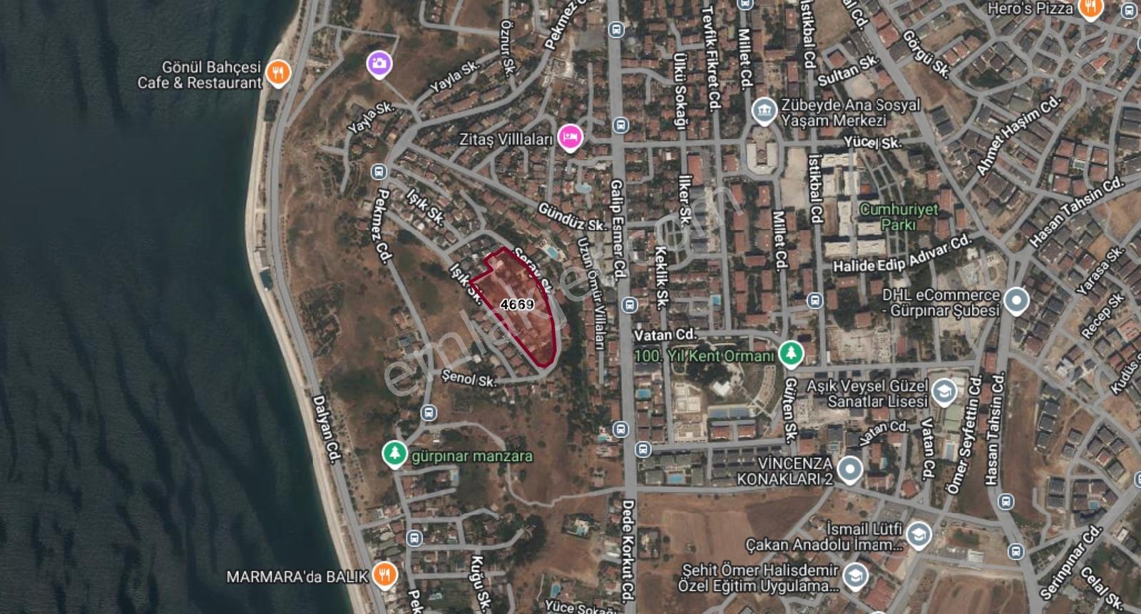 Beylikdüzü Gürpınar'da Deniz Manzaralı Arsa - Görsel 23