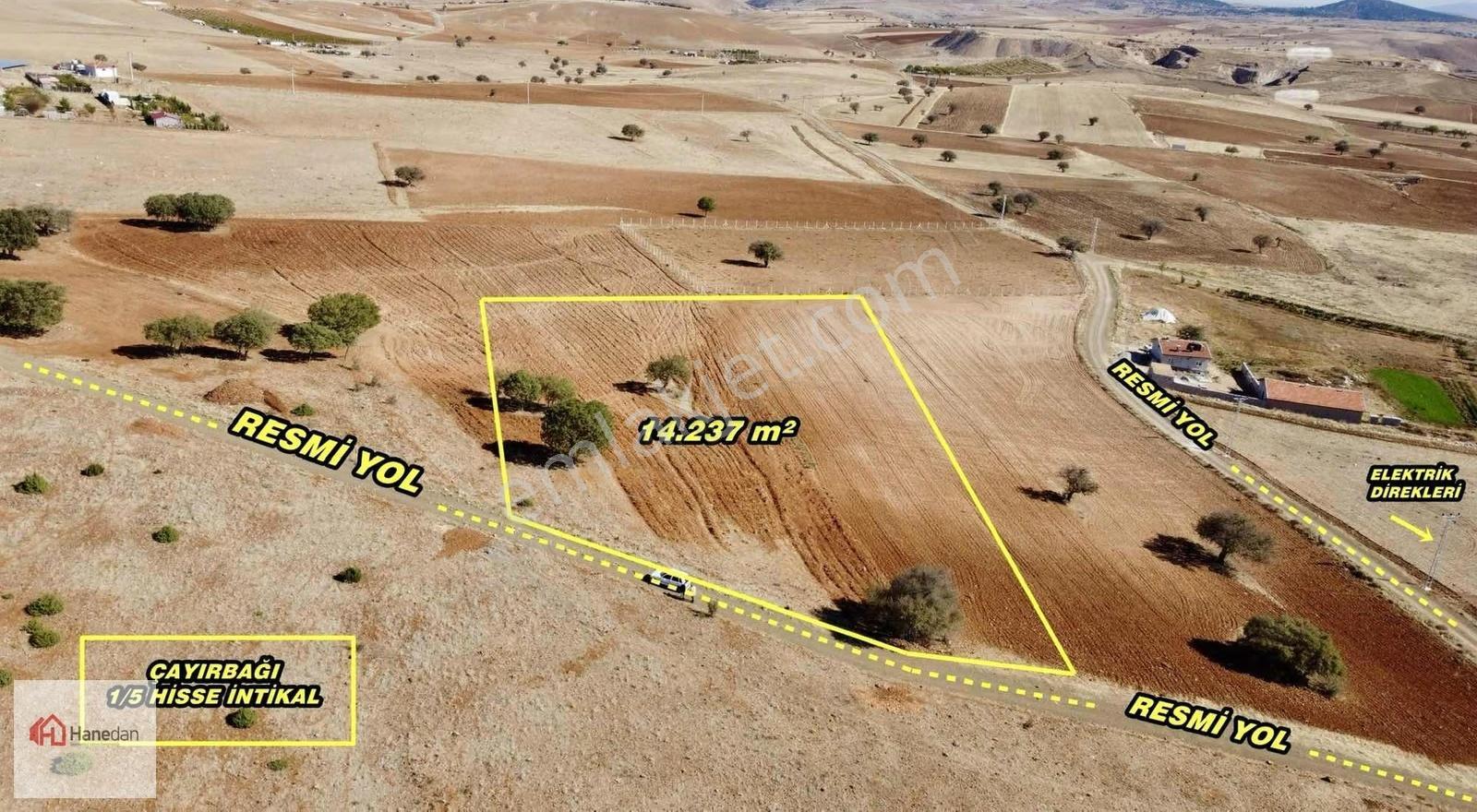 Hanedan Dan Çayırbağında 2847 M2 Bahçe Yeri - Görsel 2
