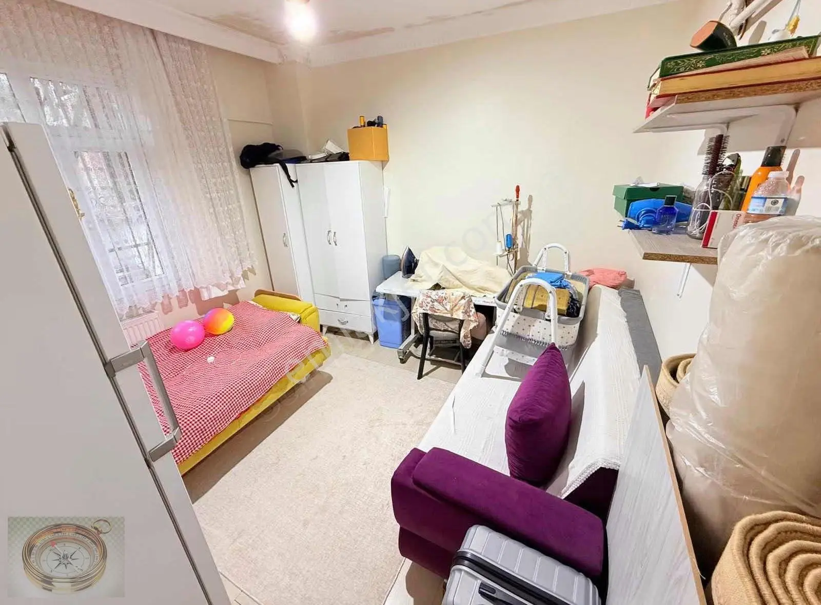Pusula İnş.tan 50.yıl'da Krediye Uygun 2+1 Satılık Bahçe Kat Dai - Görsel 3