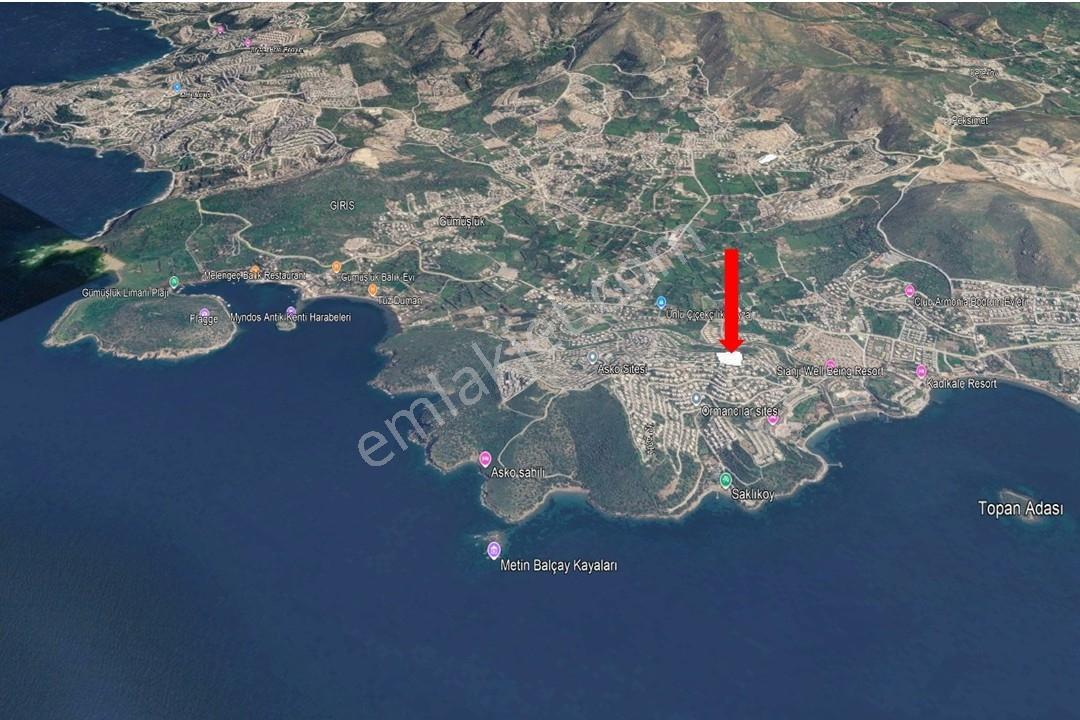 Gümüşlük Peksimet Ortak Havuzlu, Bahçeli 2+1 Dublex 85 M2 - Görsel 34