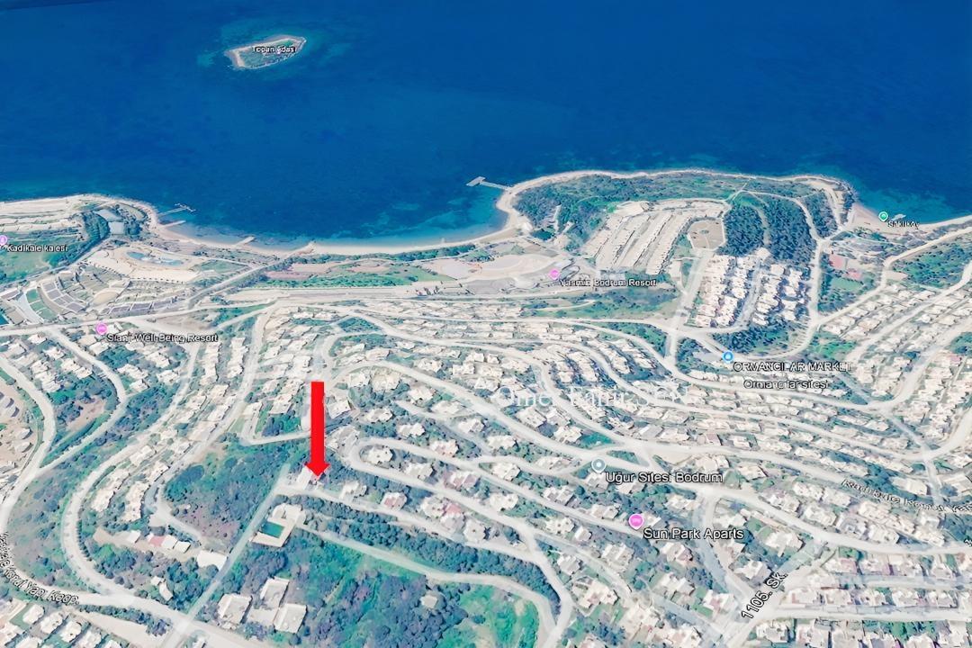 Gümüşlük Peksimet Ortak Havuzlu, Bahçeli 2+1 Dublex 85 M2 - Görsel 10