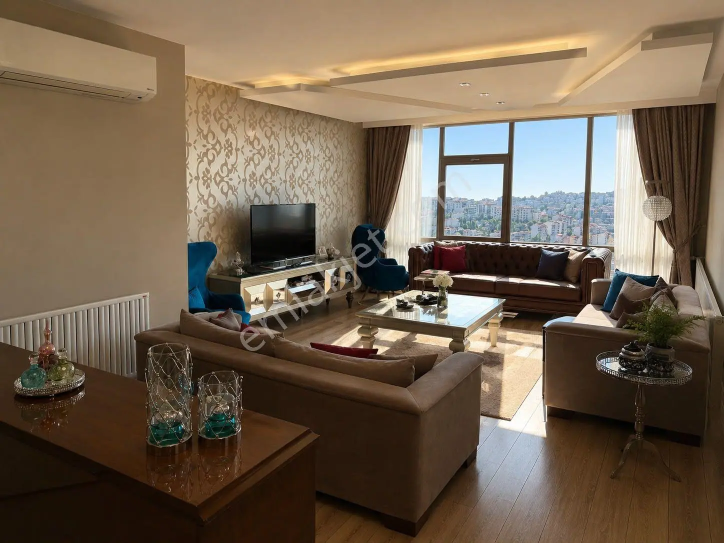 Kuşadası İkiçeşmelikte Full Deniz Manzaralı Satılık Süper 4+1 - Görsel 5