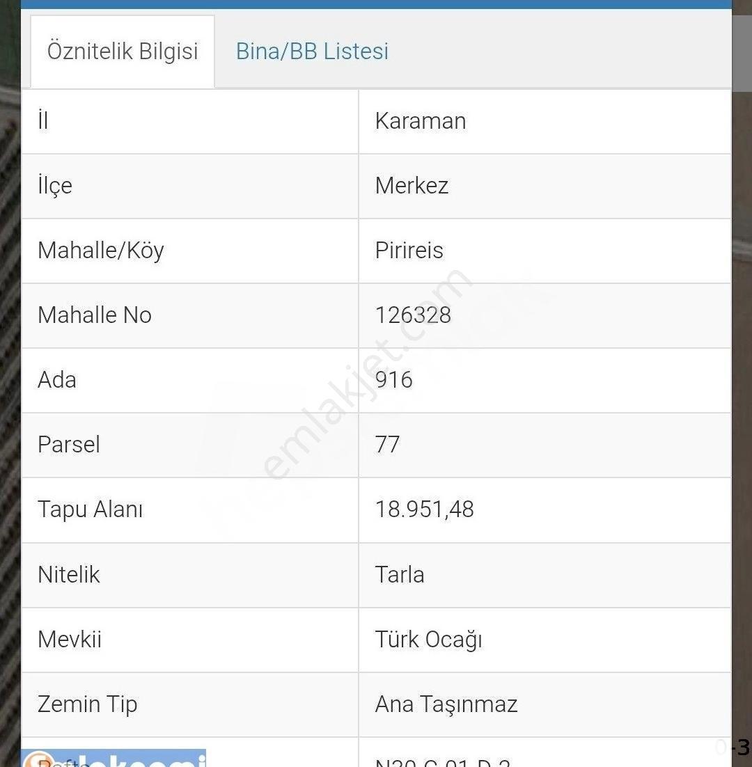 Emlaknomi'den Merkez 5 Km Mesafe Satılık 18.900 M2 Tarla
