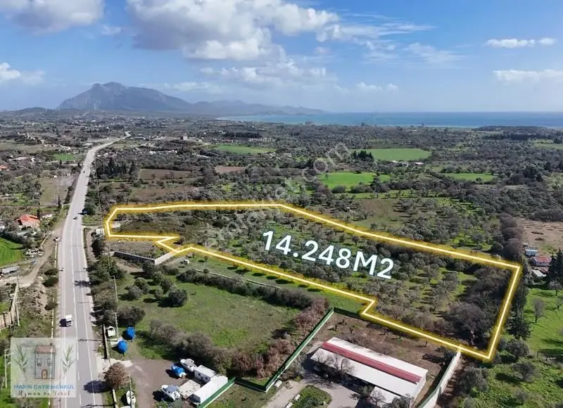 Marinden Kızlanda Ana Yol Üstü14.248 M2 Yerleşimlere Yakın Arazi